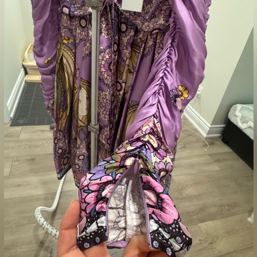 ZIMMERMANN Cosmic Twist Front Mini Dress - Picture 8 of 12